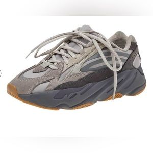 Yeezy Grey Suede Boost 700 V2 Tephra Sneakers